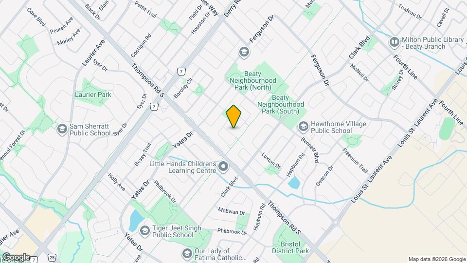 786 Irving Terrace Map and Location Details