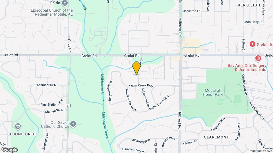 6602 Crystal Ct Map and Location Details