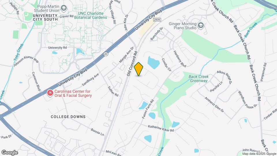 9707 Baxter Caldwell Dr Map and Location Details