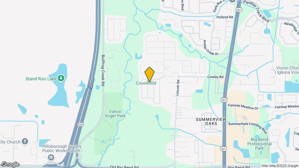 12908 Brookcrest Pl Map and Location Details