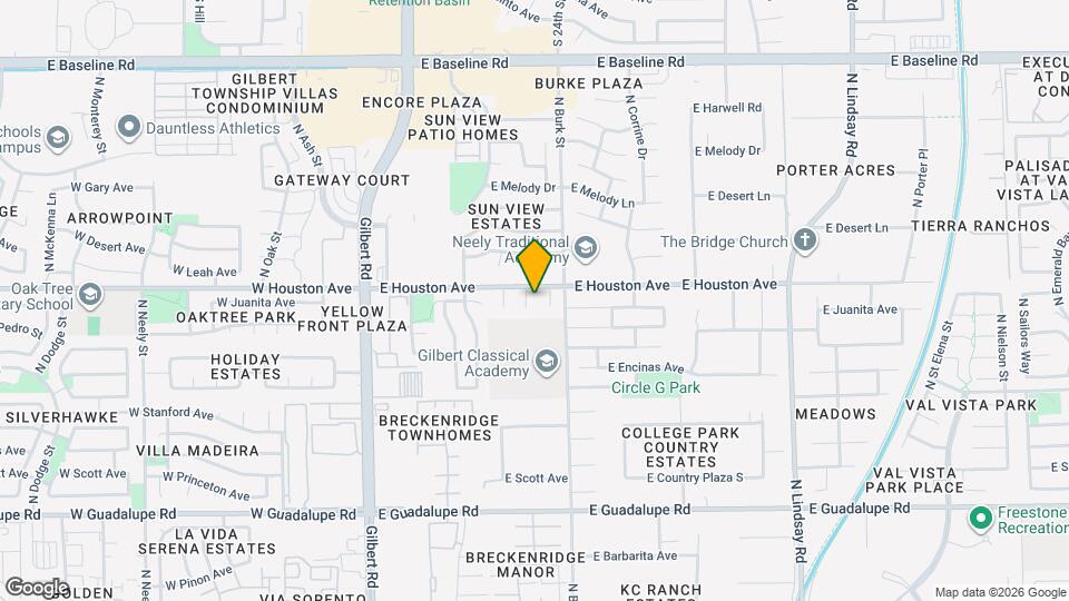 1143 N Ironwood Ct Map and Location Details