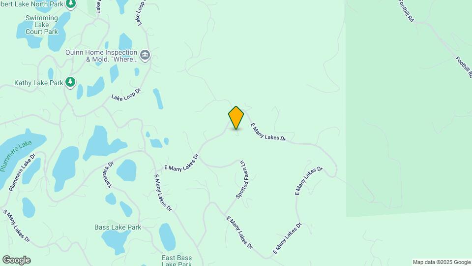 172 E Many Lakes Dr Map and Location Details