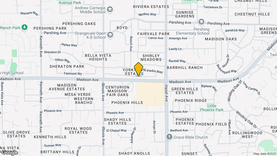 8808 Mohawk Way Map and Location Details