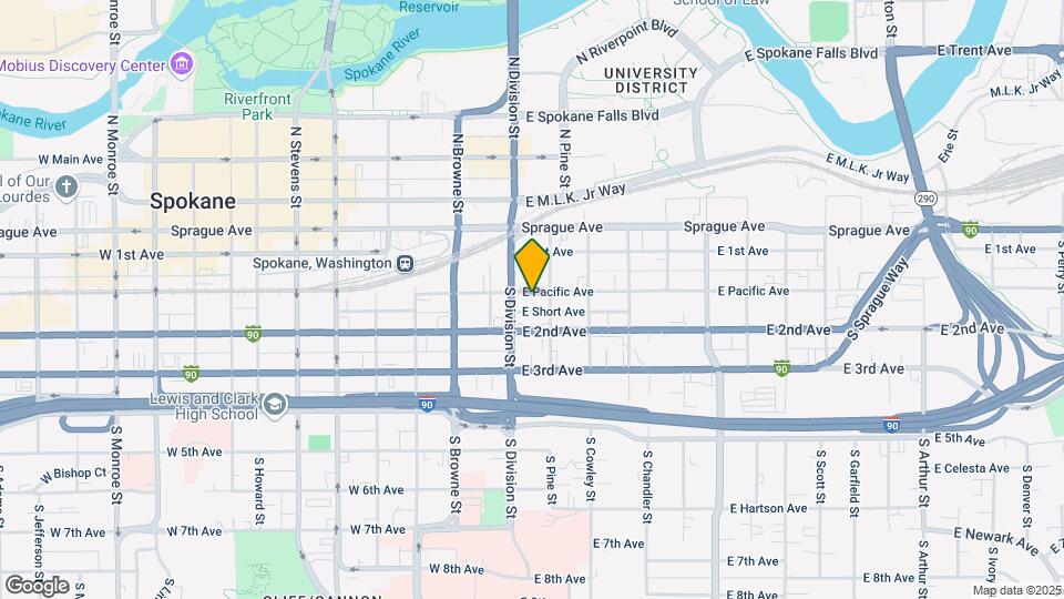 20 E Pacific Ave Mapa y Detalles de la Ubicación
