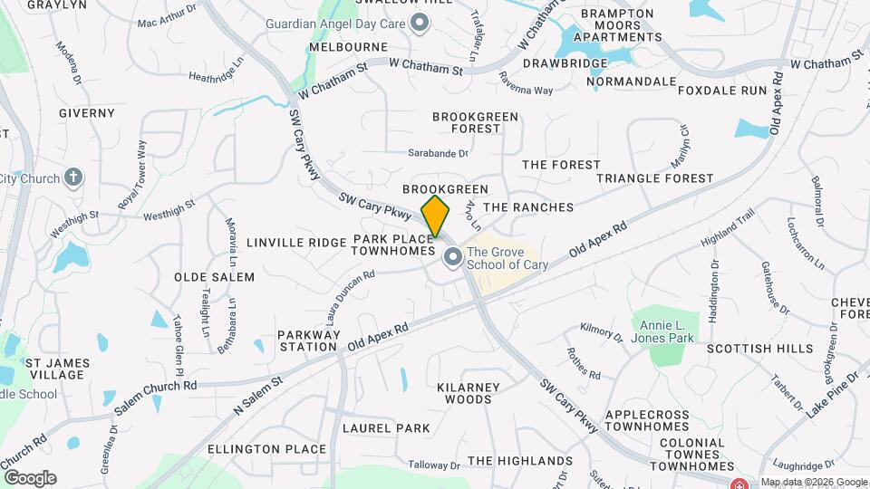 208 Pointe Crest Ct Map and Location Details