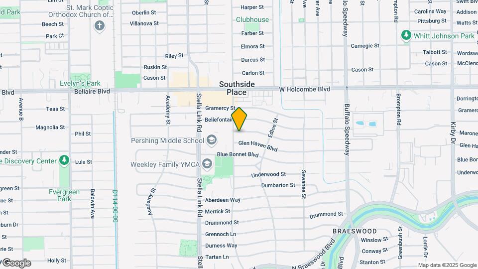 3751 Maroneal St Map and Location Details