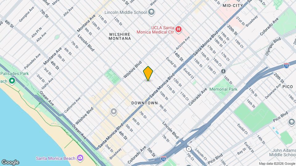 1314 10th St Map and Location Details