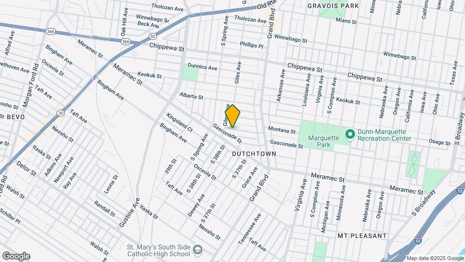 3676 Montana St Map and Location Details