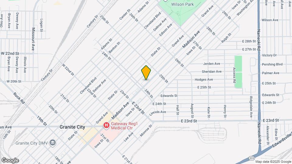 2411 Madison Ave Map and Location Details