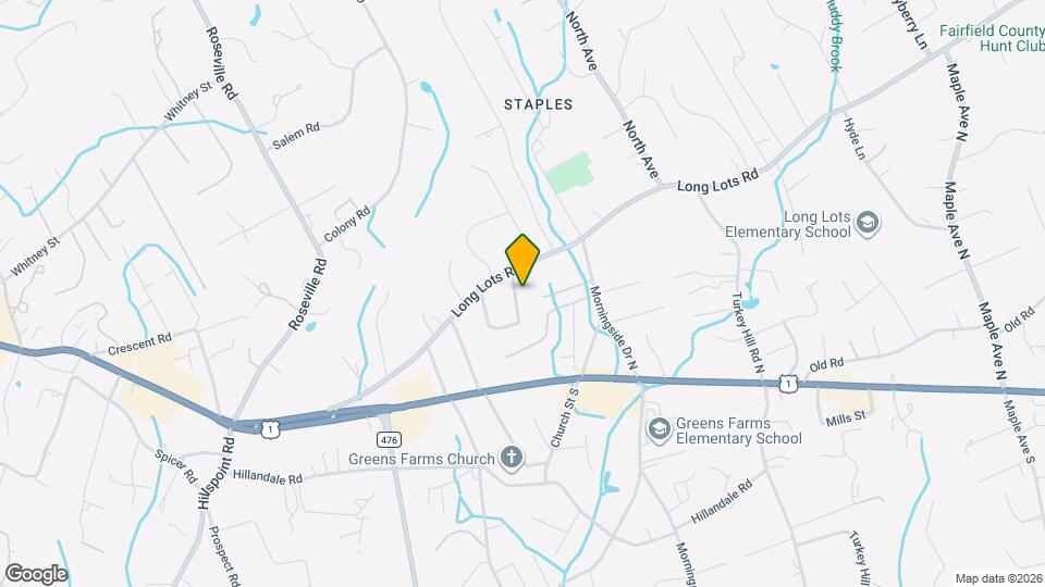 26 Long Lots Ln Map and Location Details