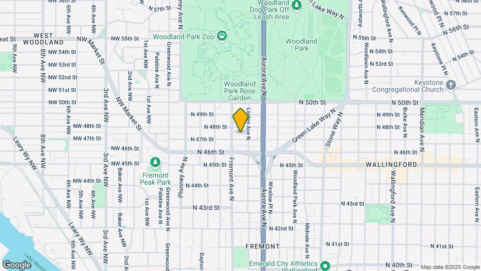 712 N 47th St Map and Location Details