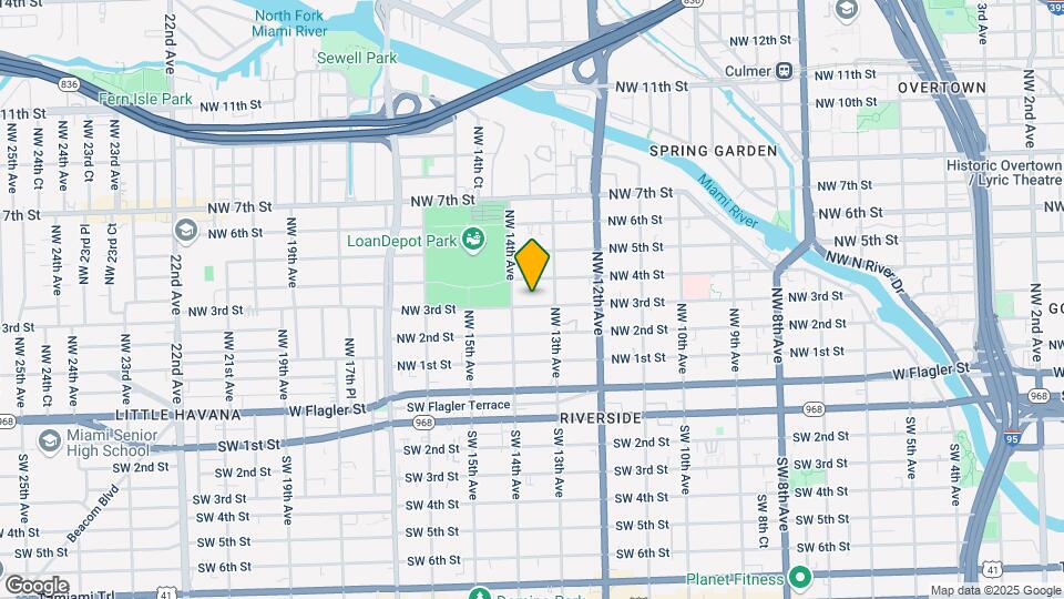 1341 NW 3rd St Map and Location Details