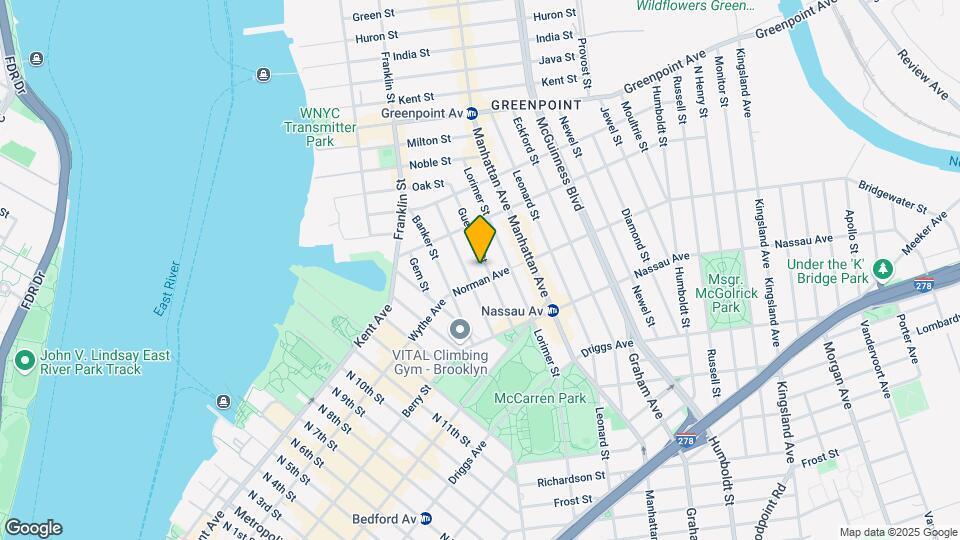 123 Guernsey St Mapa y Detalles de la Ubicación