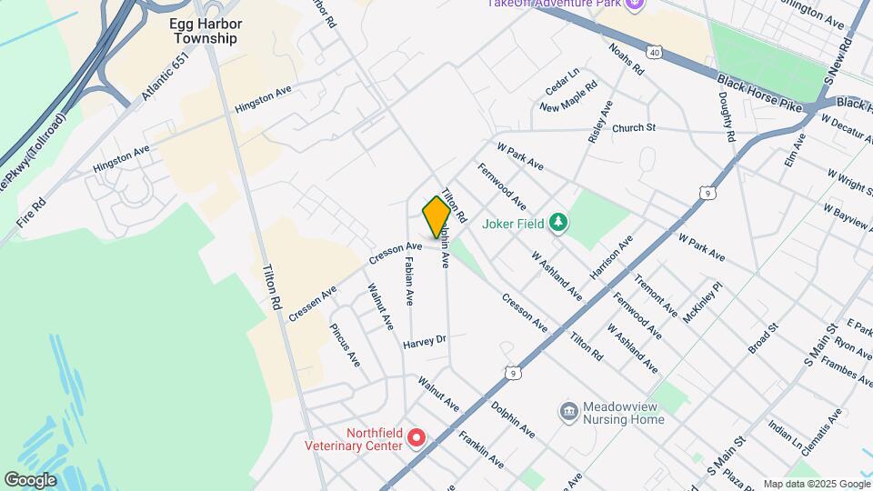 922 Cresson Ave Map and Location Details