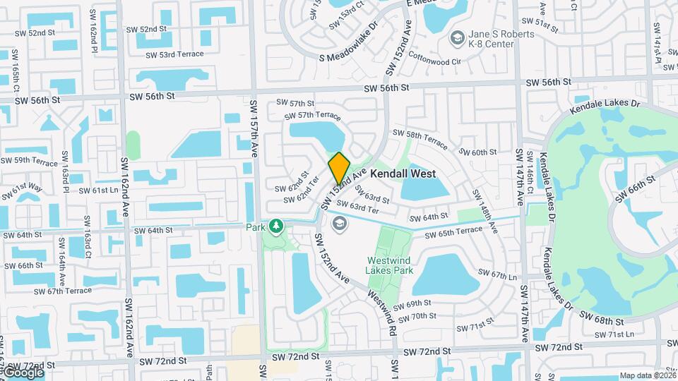 6348 SW 151st Pl Map and Location Details