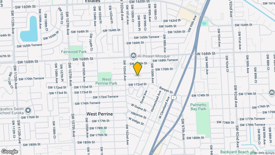 17090 SW 101st Ave Map and Location Details