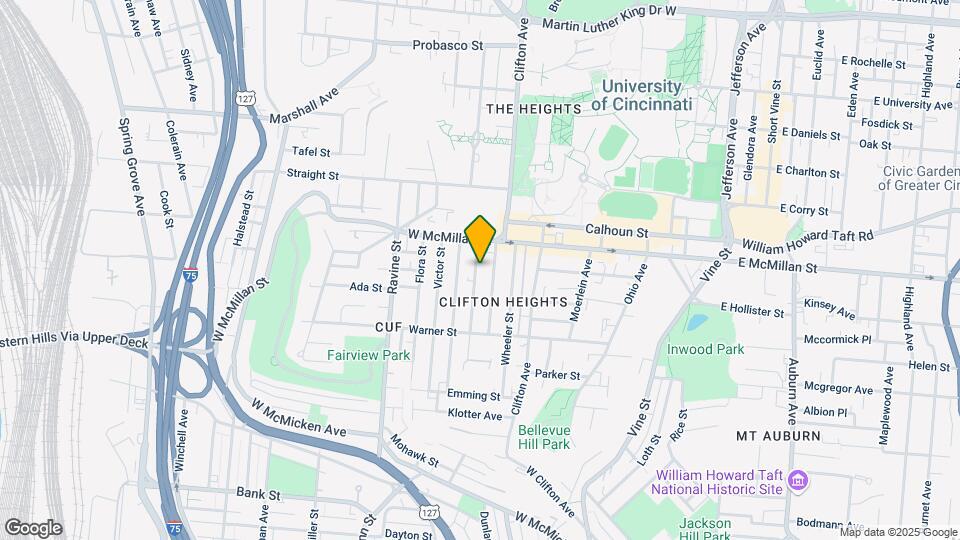 2360 Chickasaw St Map and Location Details