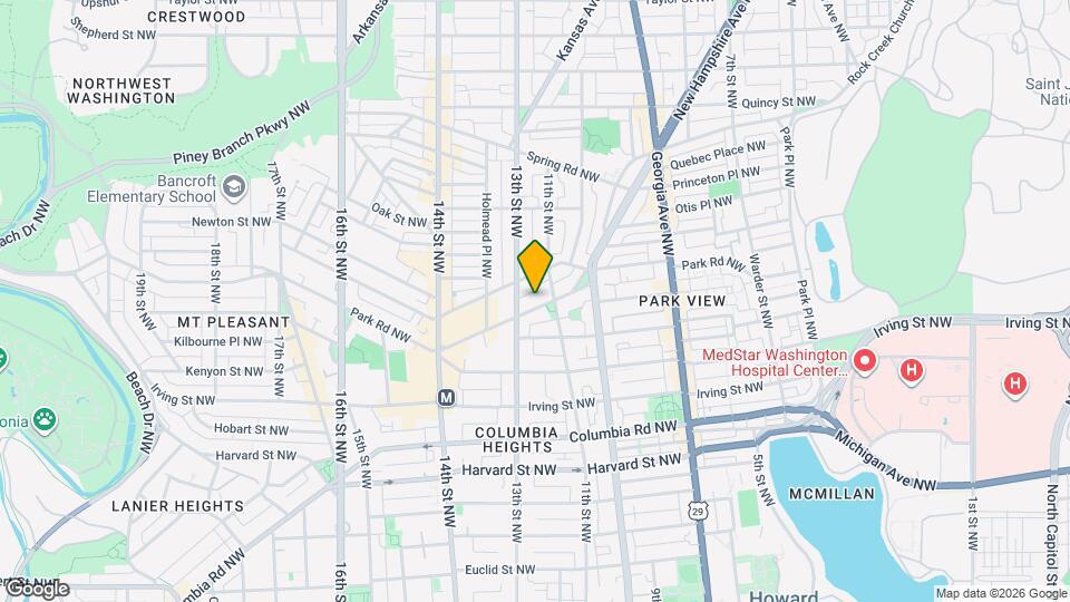 1211 Park Rd NW Map and Location Details