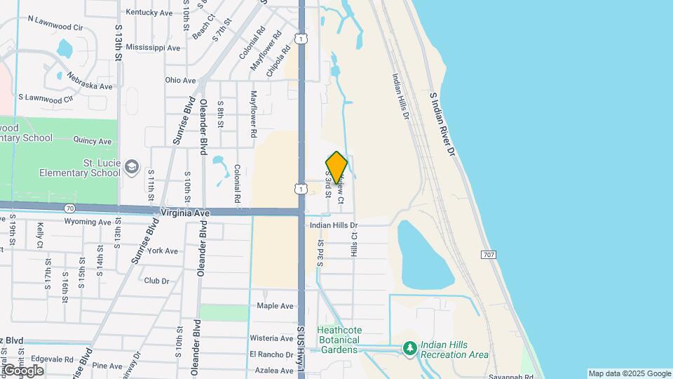 2103 Golfview Ct Mapa y Detalles de la Ubicación