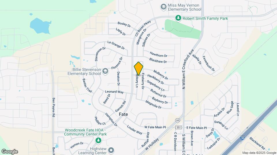 558 Hickory Ln Map and Location Details