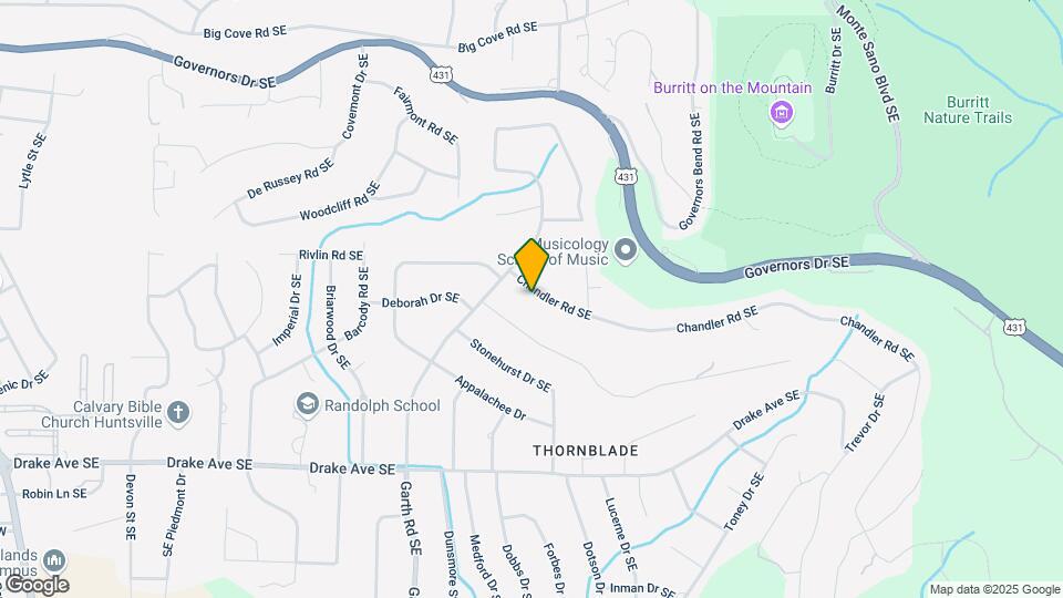 1204 Chandler Rd SE Map and Location Details
