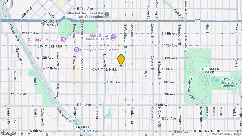 611 East 11th Mapa y Detalles de la Ubicación