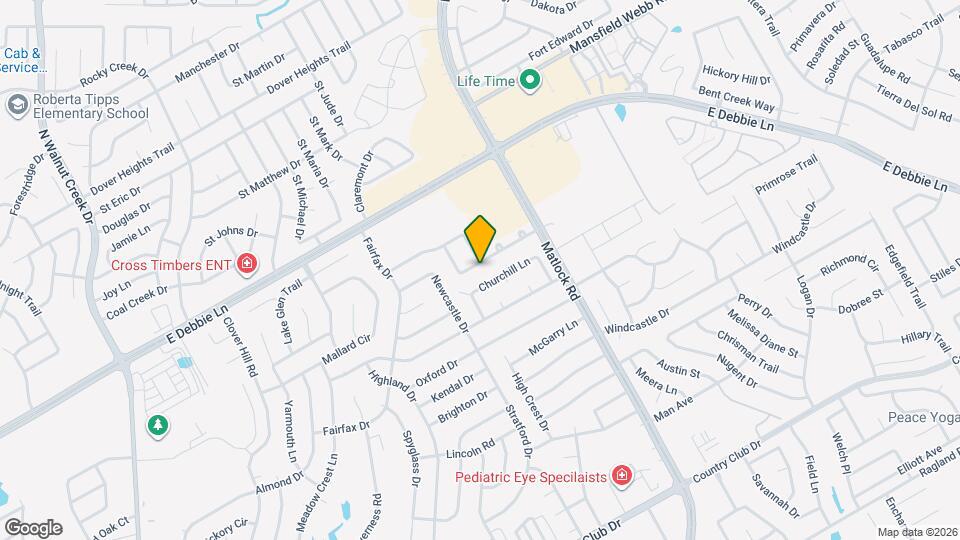 1612 Farmington Dr Map and Location Details