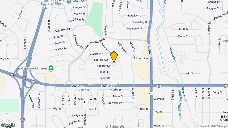 9462 Spencer St Mapa y Detalles de la Ubicación