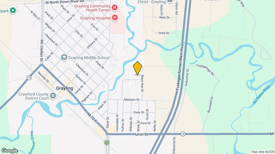 407 Knight St Mapa y Detalles de la Ubicación