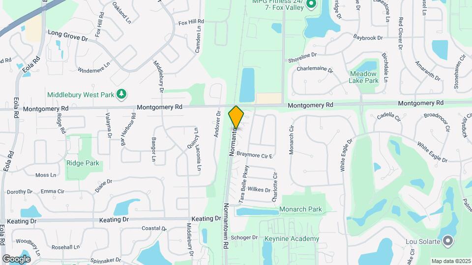 1410 Normantown Rd Map and Location Details