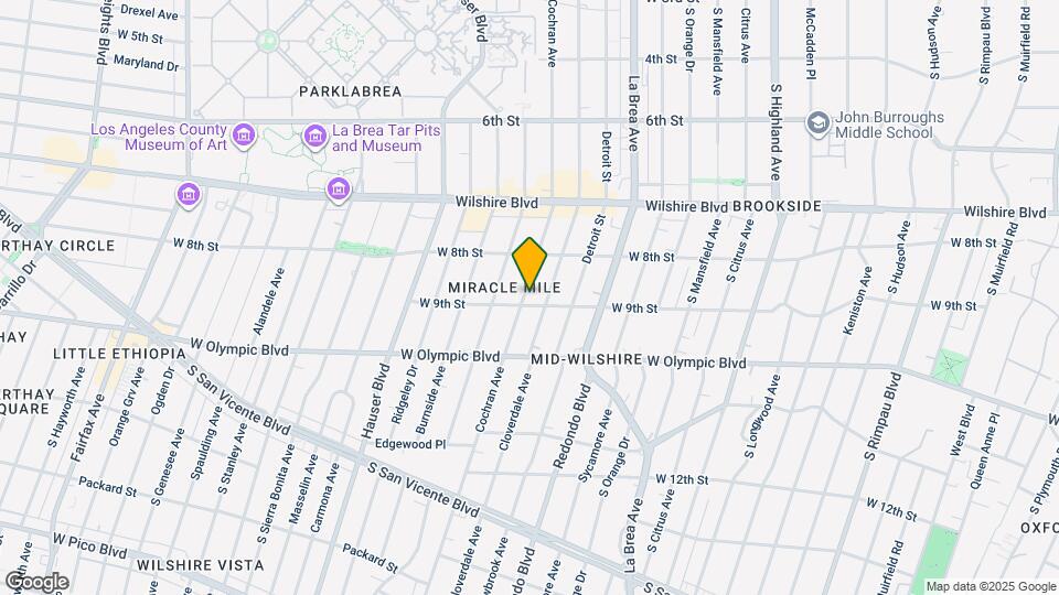 848 Cochran Ave Map and Location Details