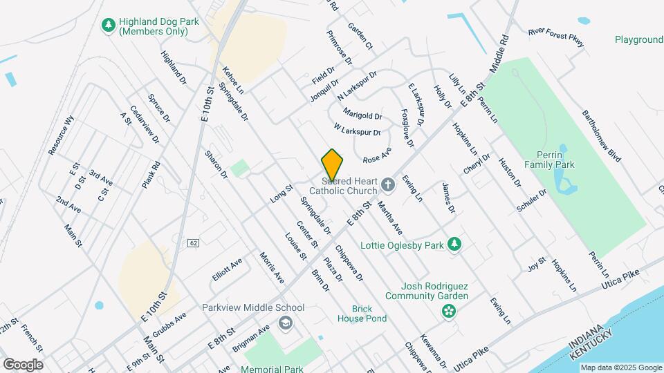 819 Colonial Park Dr Map and Location Details