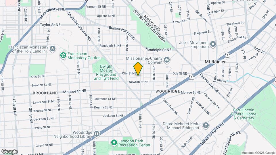 3610 24th St NE Map and Location Details