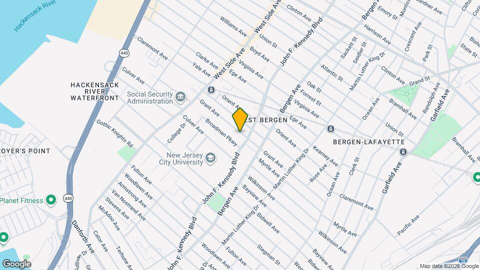 189 Grant Ave Map and Location Details