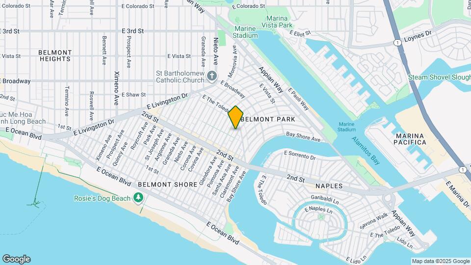 235 Pomona Ave Map and Location Details