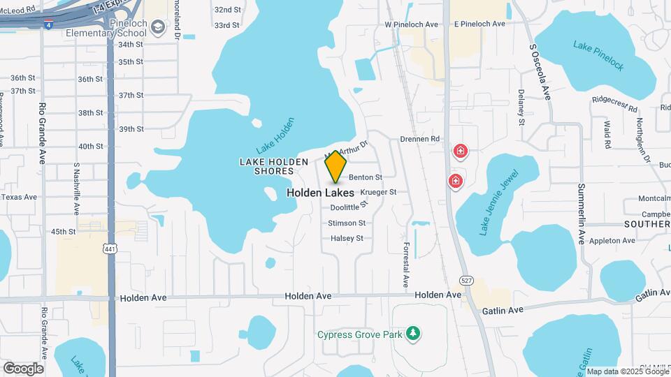 413 Krueger St Mapa y Detalles de la Ubicación