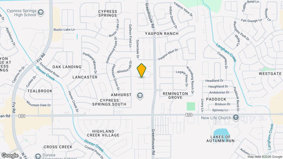 19607 Swan Valley Dr Map and Location Details