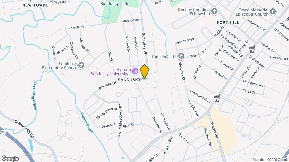 5961 Hines Cir Map and Location Details