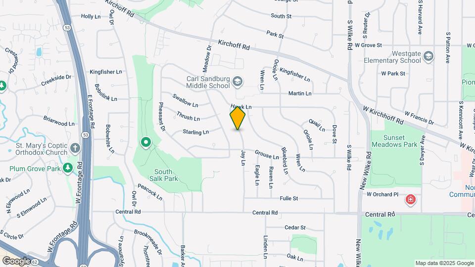 3703 Jay Ln Map and Location Details
