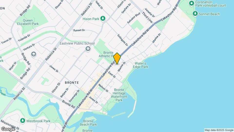 Oakville Senior Citizens Residence Map and Location Details