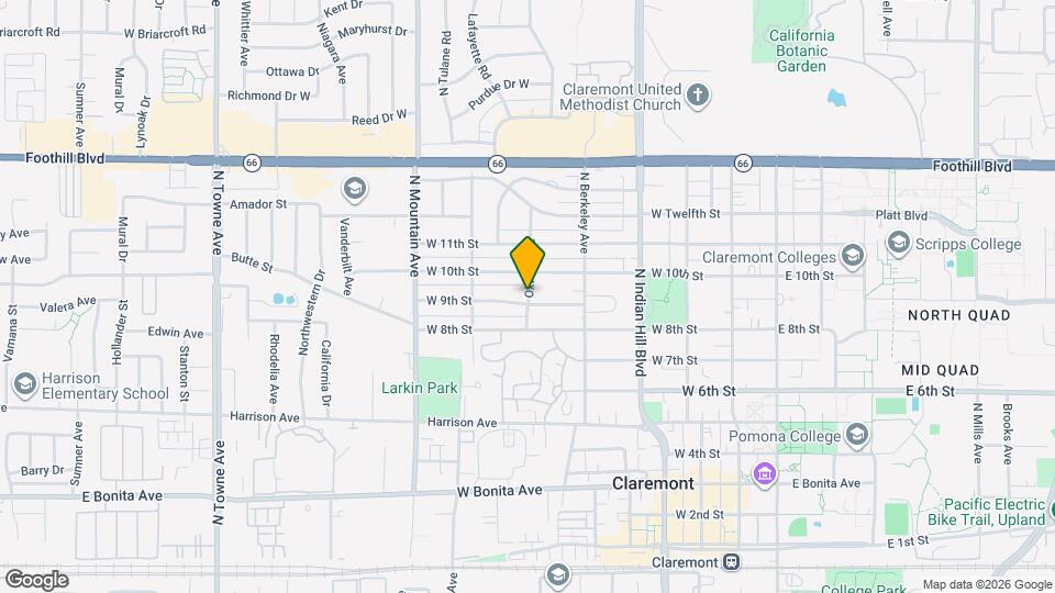 923 Oxford Ave Map and Location Details