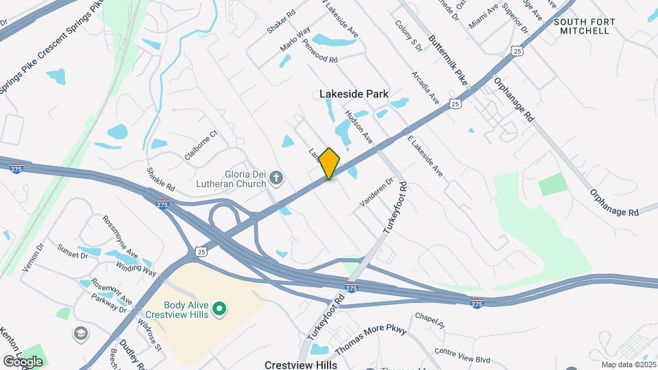 2695 Dixie Hwy-Unit -1 Map and Location Details