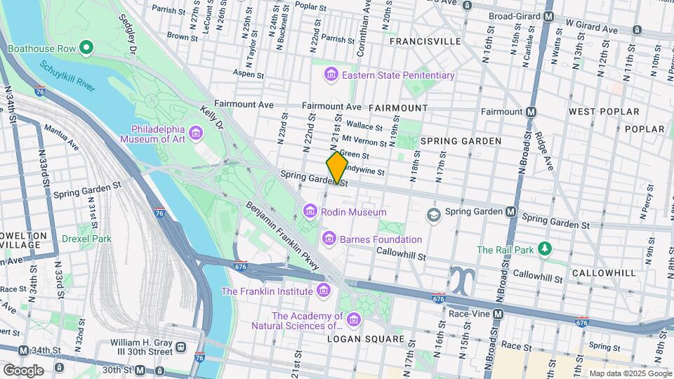 2026 Spring Garden St Mapa y Detalles de la Ubicación