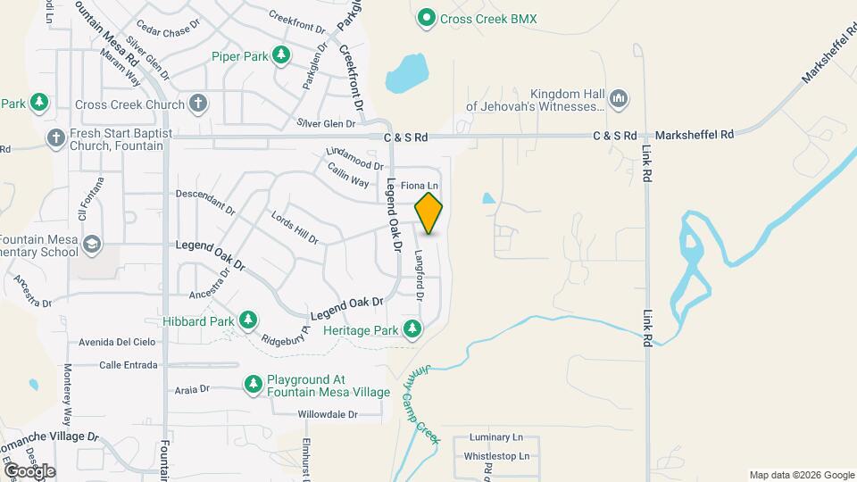 425 Winebrook Way Map and Location Details