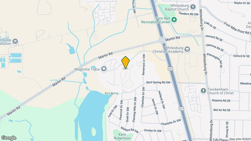 2065 Woodlawn Dr SW Map and Location Details
