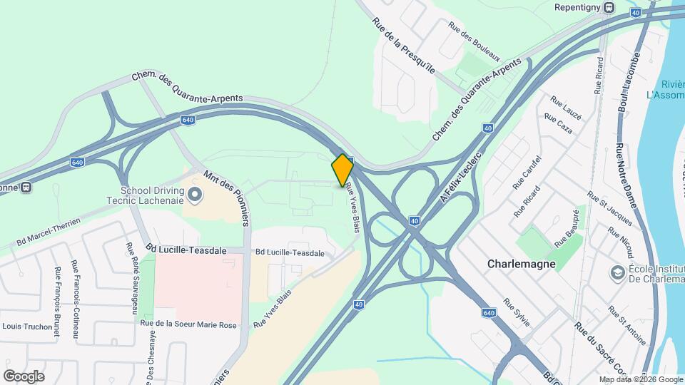 Symbio Habitat Terrebonne Map and Location Details