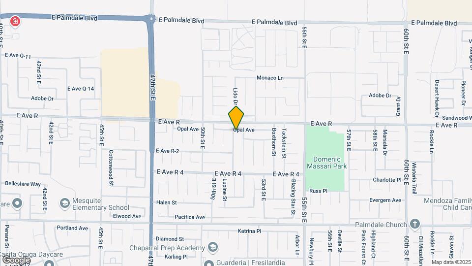 37940 Smoke Tree St Map and Location Details