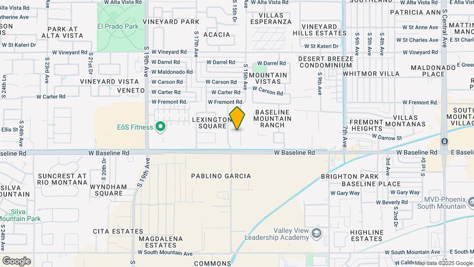 7420 S 15th Dr Map and Location Details