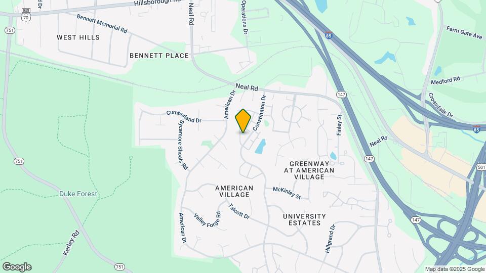 71 Pocono Dr Map and Location Details