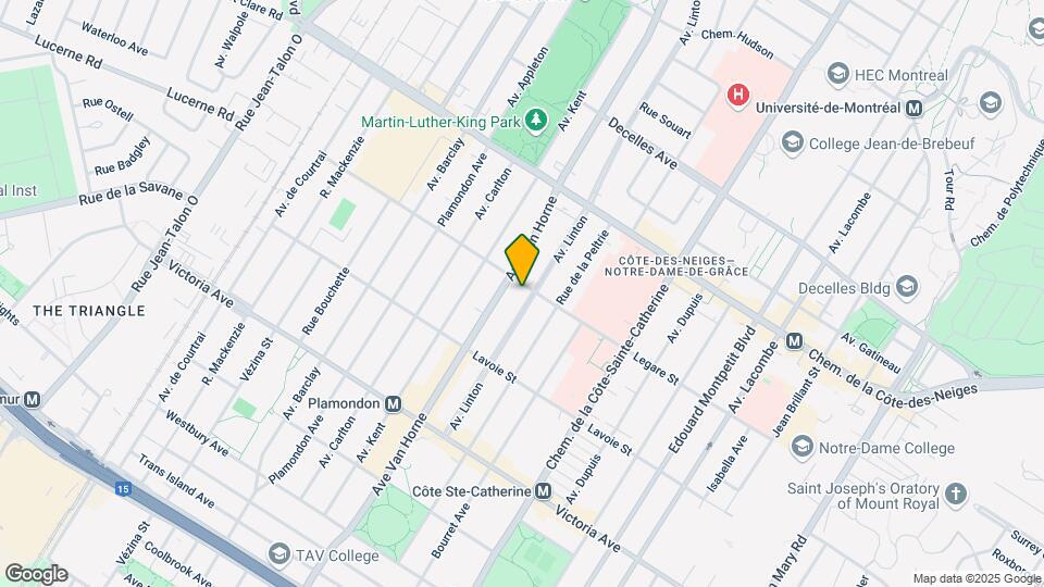 3961 Linton Av Map and Location Details